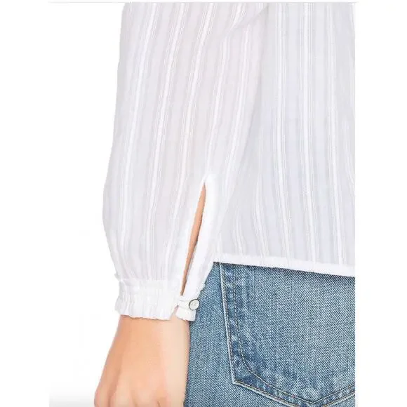 Rag & Bone Drew Off the Shoulder White Top size XSmall - Picture 10 of 12